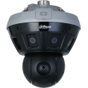 PSDW81642S-A360-D425 - Caméra panoramique 360° 16MP + PTZ IP 4MP WizMind, IR 100m, Micro et HP